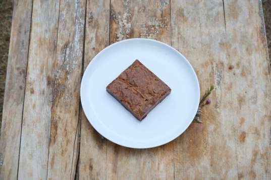 SALTED CARAMEL BROWNIE